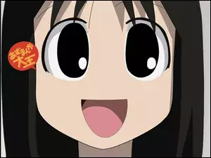 twarz, Azumanga Daioh, oczy