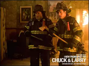 pożarna, I Now Pronounce You Chuck And Larry, Kevin James, Adam Sandler, straż