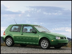 Volkswagen Golf 4, Zielony