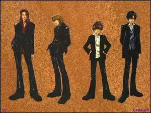 garnitur, Saiyuki, ludzie
