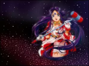 młot, Oh My Goddess, kobieta
