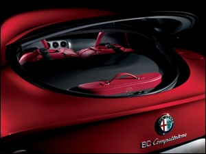 Bagażnik, Alfa Romeo 8C, Competizione