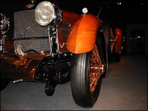 Hispano Suiza, felgi, światła , okno