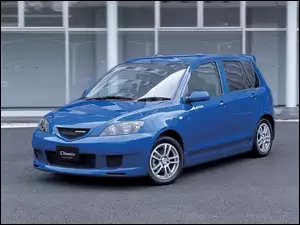 Sport, Niebieska, Mazda