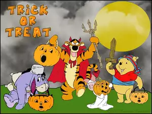 Halloween, Prosiaczek I Przyjaciele, Kubuś Puchatek, Kubuś I Hefalumpy