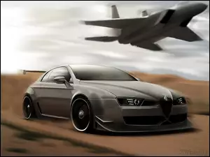 Spojler, Alfa Romeo Brera, Tuning
