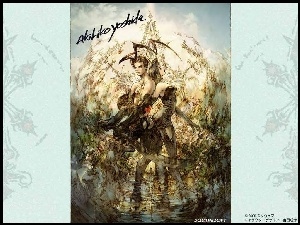 fantasy, Vagrant Story, mężczyzna, kobieta, wojownik