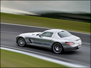 AMG, Srebrny, Mercedes SLS
