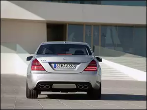 Tył, Bagażnik, Mercedes Benz S65, AMG