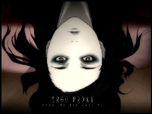 zdziwienie, Ergo Proxy, kobieta, napisy, twarz