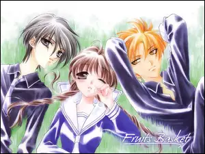 łąka, Fruits Basket, dziewczyny