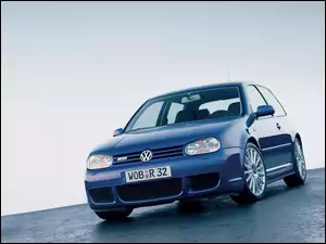 niebieski, Golf 4, R32