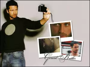 fotki, Gerard Butler, aparat