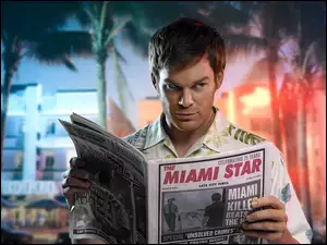 Michael C. Hall, Dexter, Gazeta