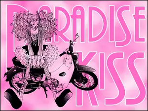 motor, Paradise Kiss, kobieta