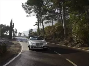Droga, Bentley Continental, Kręta