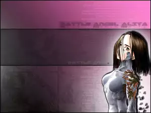 kobieta, Battle Angel Alita, napis