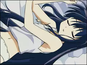wisiorek, Shakugan No Shana, zamknięte oczy