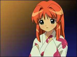 kimono, This Ugly And Beautiful World, rude włosy