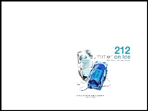 on, flakon, Carolina Herrera, perfumy, 212, ice