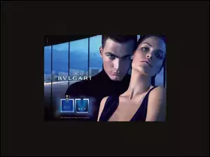 perfum, Bvlgari, mężczyzna, kobieta, flakon