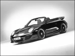 Czarne, Cabrio, Gemballa, Porsche 911