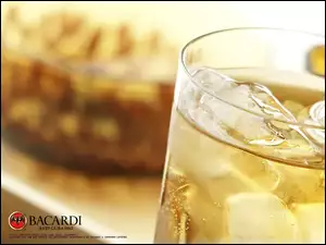 lód, Rum, szklanka