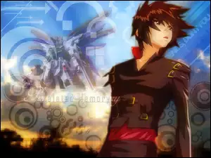 robot, Gundam Seed, osoba