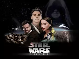 postacie, Star Wars, miasto, Leonardo DiCaprio, gwiazdy