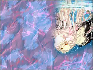 nurkowanie, Chobits, kobieta