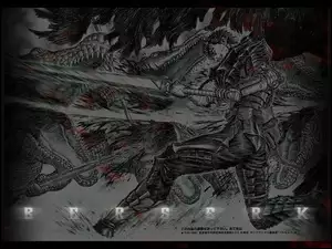 rysunek, Berserk, postać