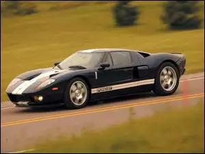 Niebieski, Ford GT