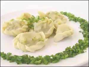 Pierogi, Szczypiorek