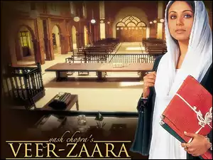 Veer Zaara, sędziowska, Rani Mukherjee, sala