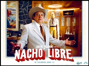 Nacho Libre, garnitur, mężczyzna, kapelusz