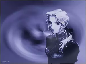 kokarda, Nadia Secret Of Blue Water, blond włosy