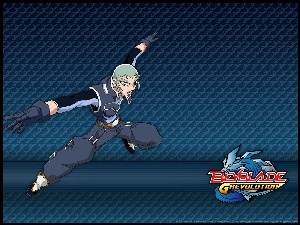 Beyblade, logo, facet, napis