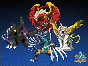 postacie, Beyblade, stworzenia