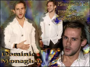 broda, Dominic Monaghan, niebieskie oczy
