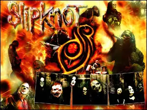 upiory, Slipknot, zespół, koncert, twarz