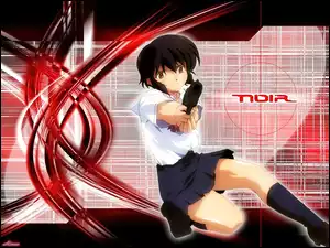 kobieta, Noir, pistolet