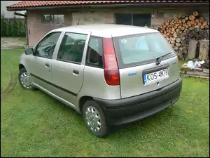Bagażnik, Tył, Fiat Punto