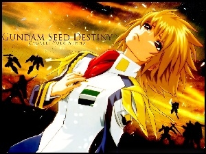 roboty, Gundam Seed, postać