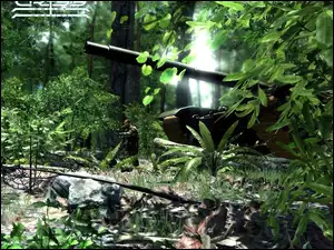 Crysis, żołnierz, dżungla, czołg