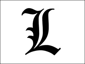 znak, Death Note, litera