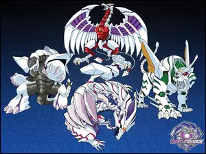 stworzenia, Beyblade, roboty