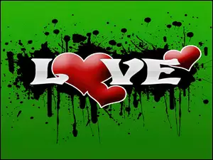 Farba, Love, Graffiti