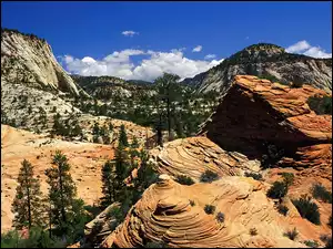 USA, Kanion, Park, Colorado, Narodowy, Wielki