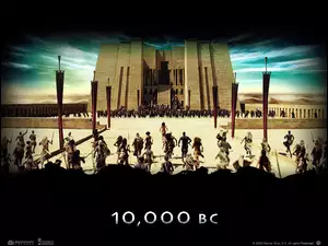 atak, 10000 Bc, budowla