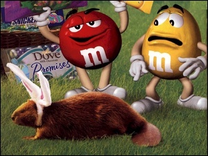 M&Ms, Wielkanoc, Dove